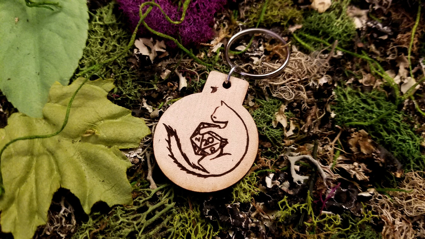 Various Leather Keychains Fobs, Animal Collection