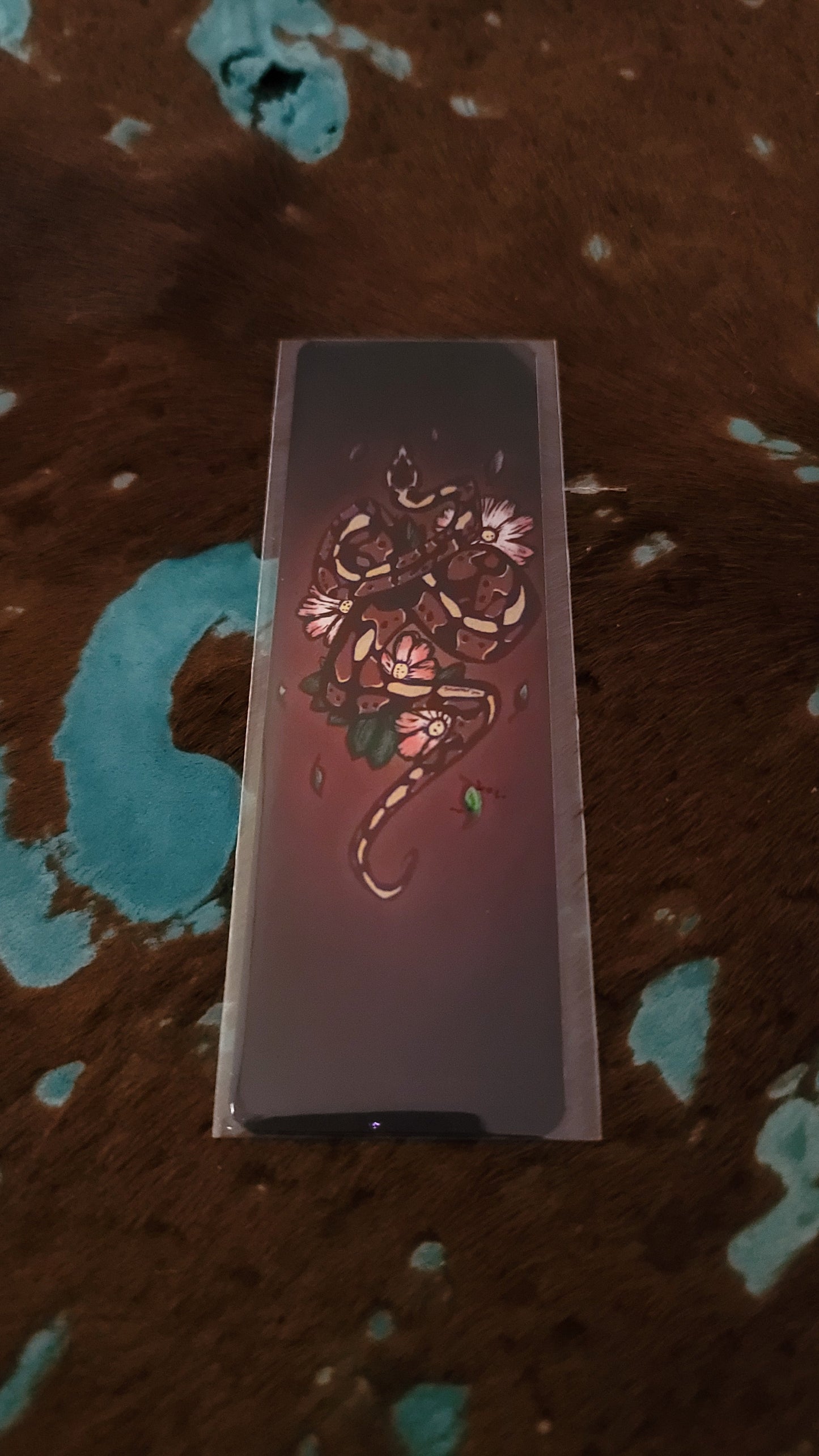 Metal Aluminum Bookmark Prints, Anatomy of a Ball Python