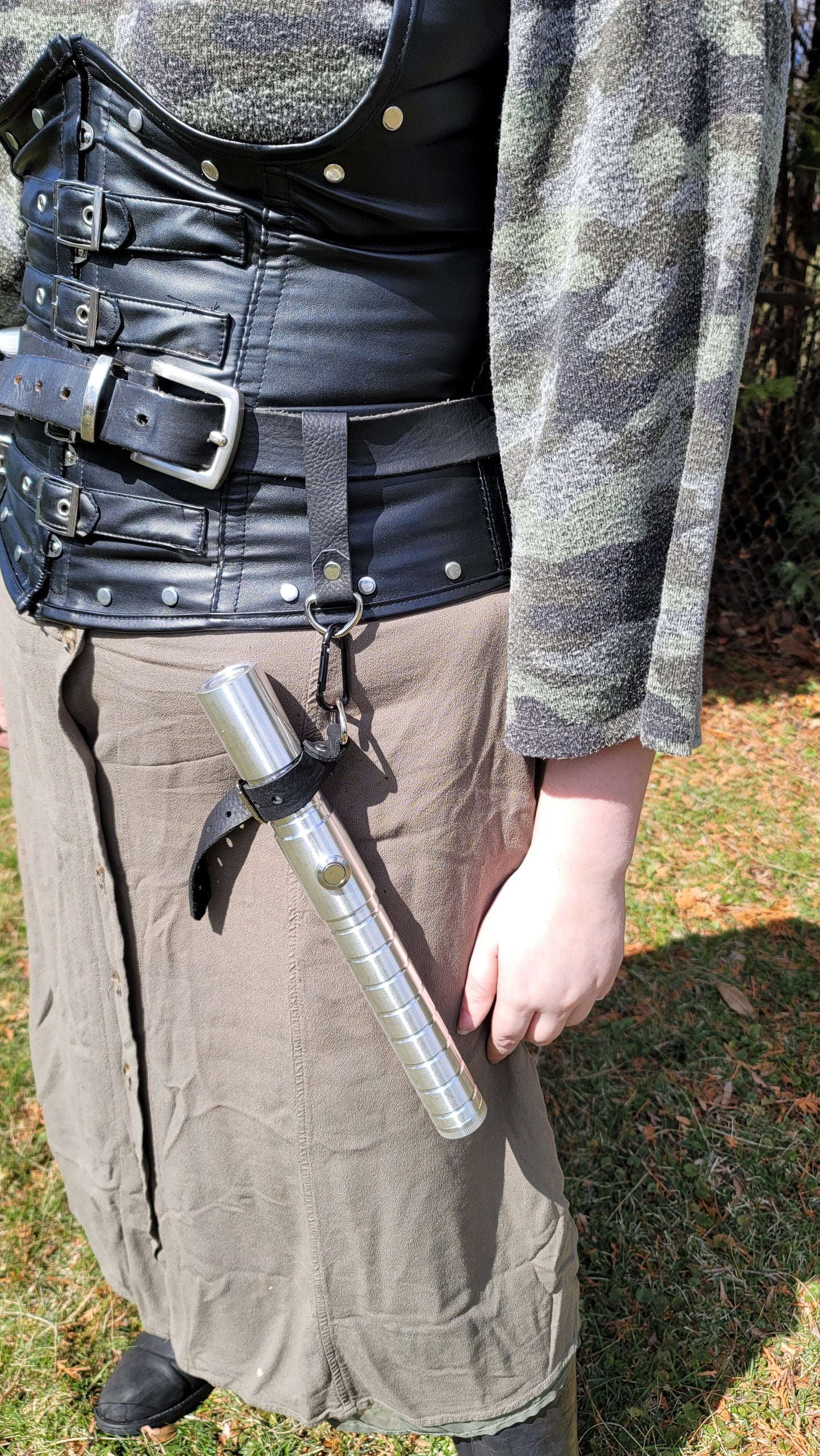 Adjustable Leather Light Energy Saber Sword Sheath Holder