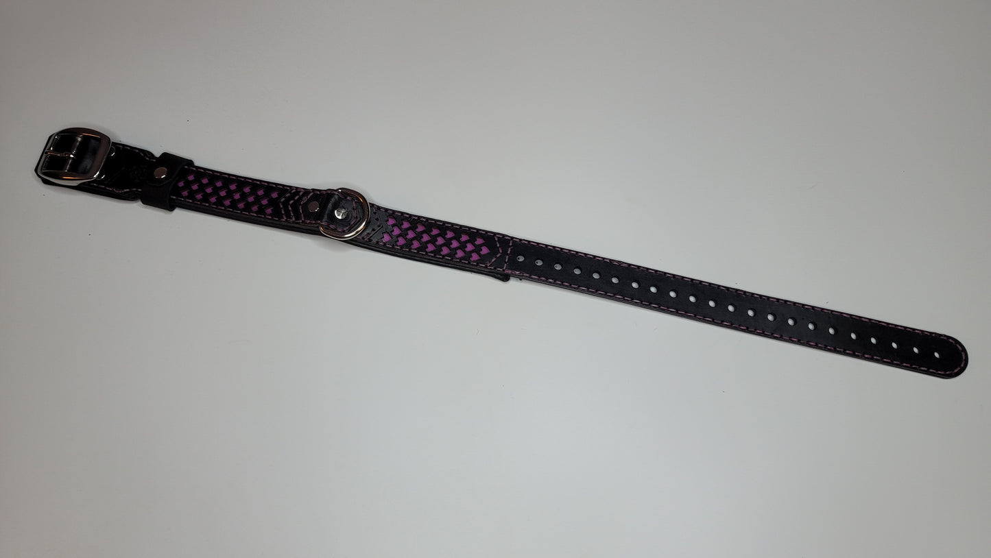 Tough Hide Heart to Scale Collar Choker