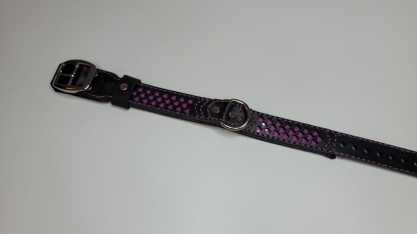 Tough Hide Heart to Scale Collar Choker