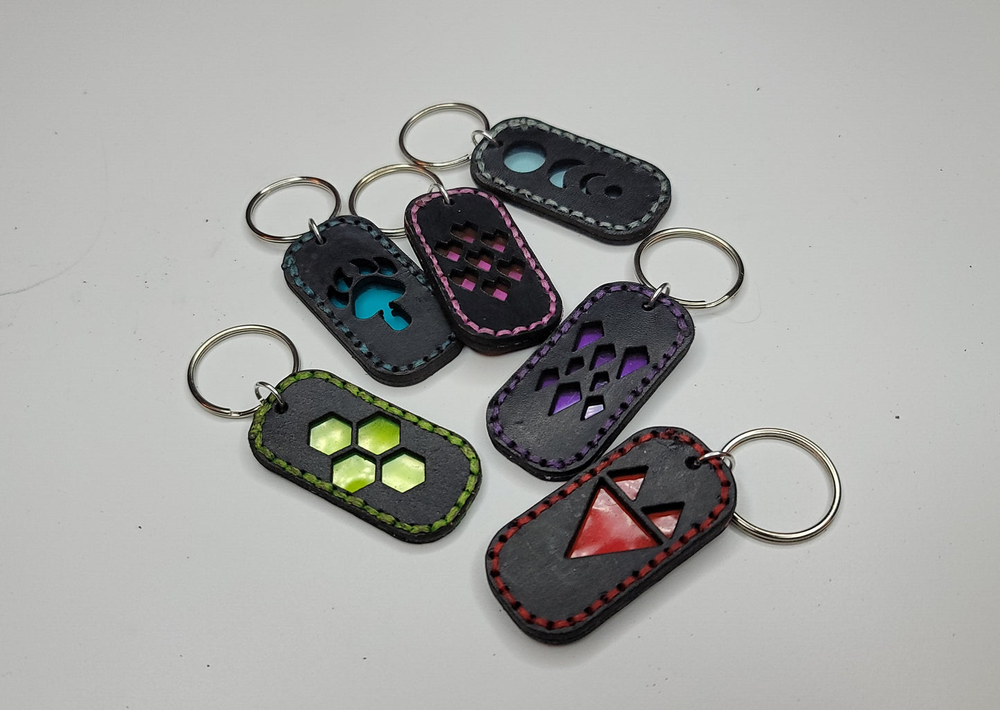 Tough Hide Midnight Keychain Fob