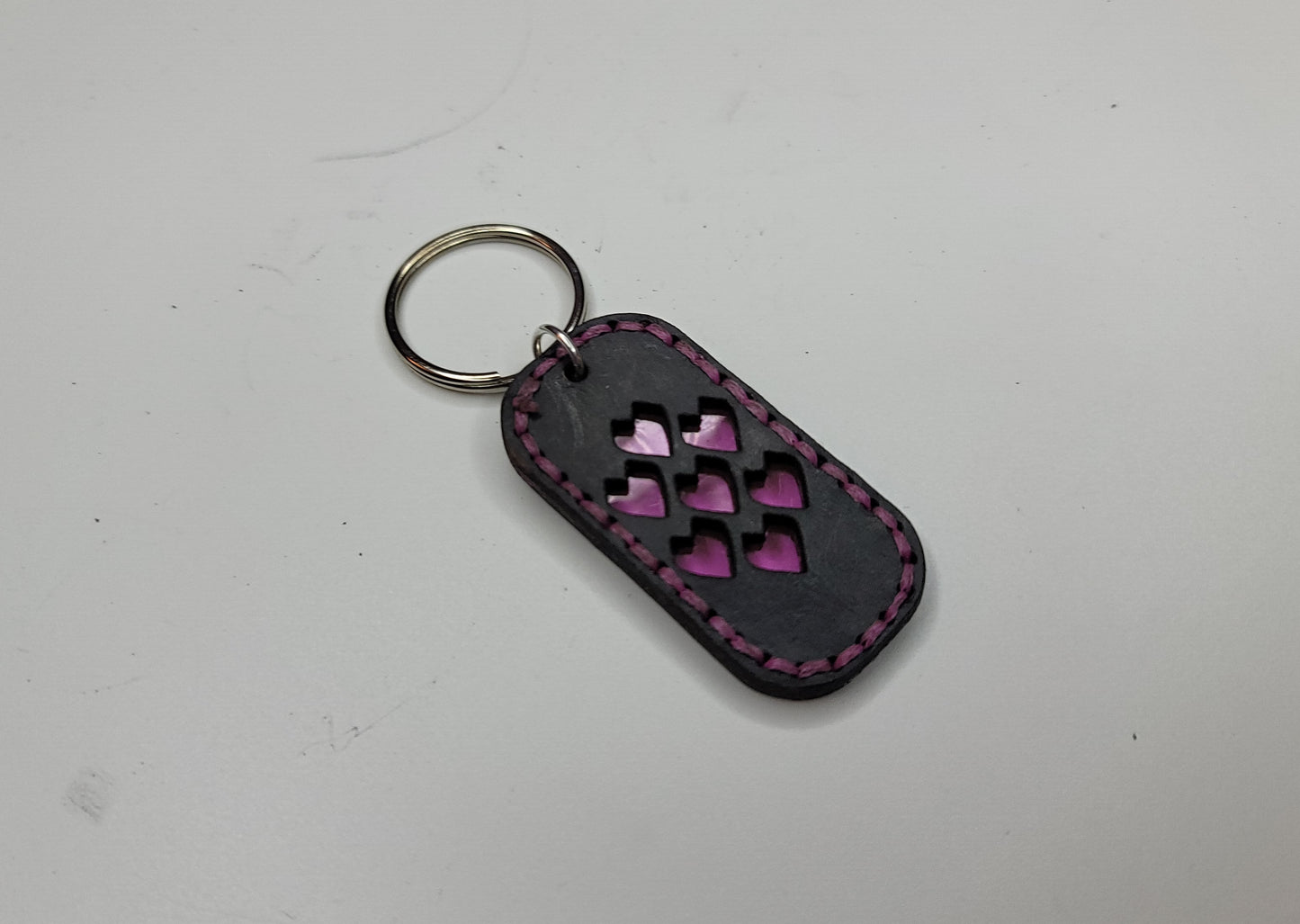 Tough Hide Heart to Scale Keychain Fob