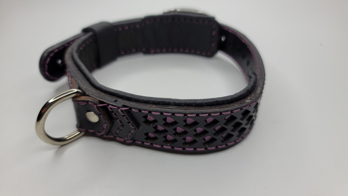 Tough Hide Heart to Scale Collar Choker