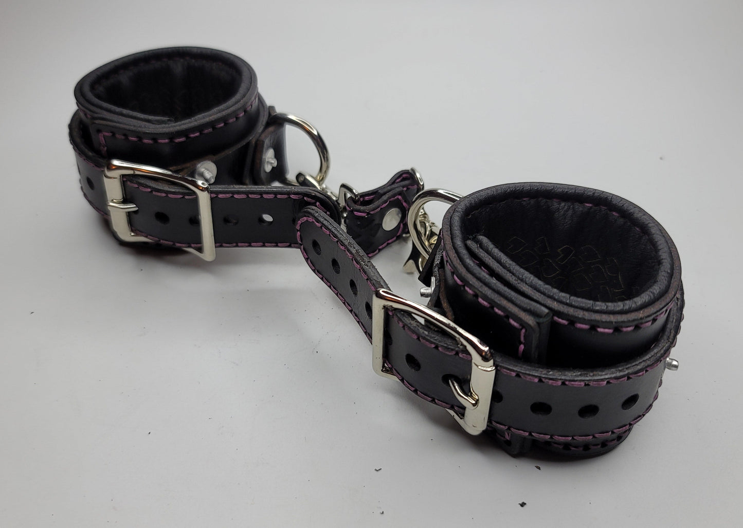 Tough Hide Heart to Scale Hand Cuffs