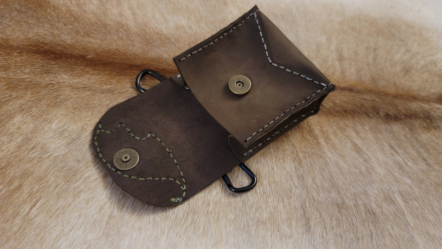 Leather Dragon Wing Adventure Pouch Bag With Closure Cosplay Satchel