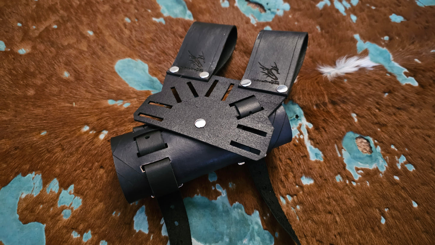 Adjustable Rotating Leather Sword Sheath Scabbard Holster Holder Frog Clip