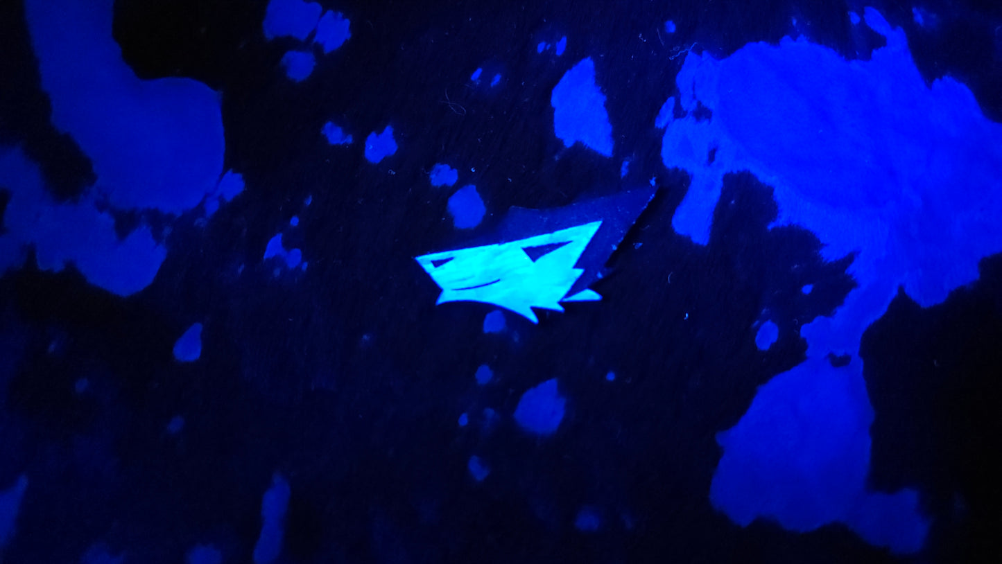 Furry Sergal UV GLOW Leather Pins Lapel