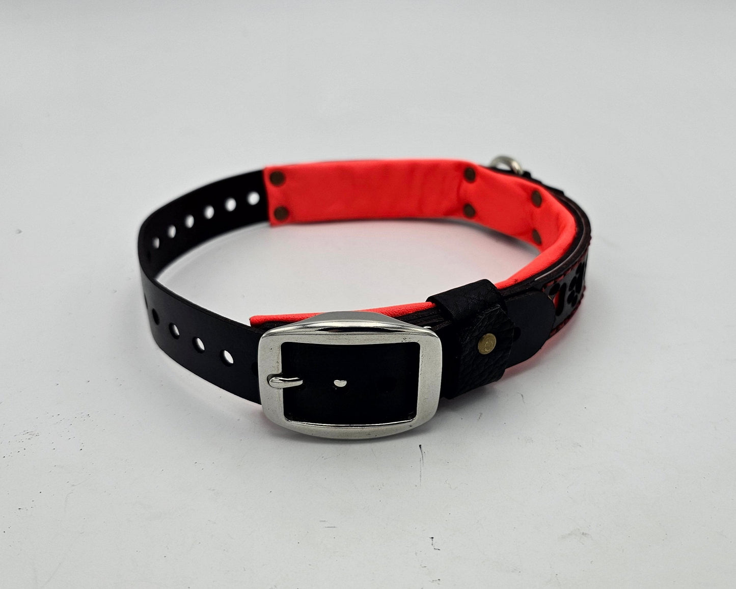 Tough Hide Simple Collar Neon Orange