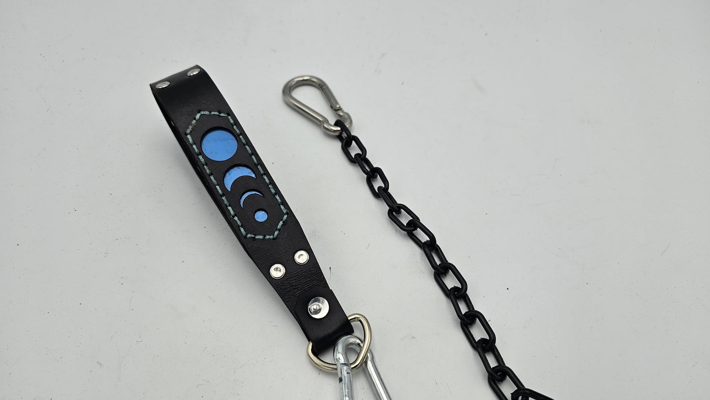 Tough Hide Midnight Moon Leash Holder Strap