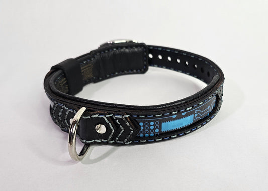 Tough Hide Future Punk UV Reactive Cyber Collar