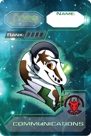 DSNA Furry Metal Comms Badge