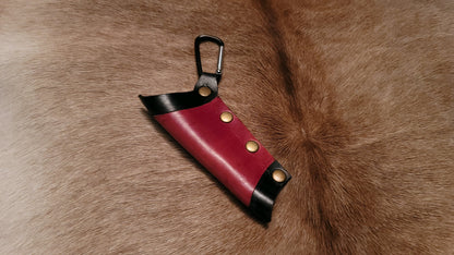 Small Pointed Leather Wand Holster Holder Sheath WITH CLIP and new colors