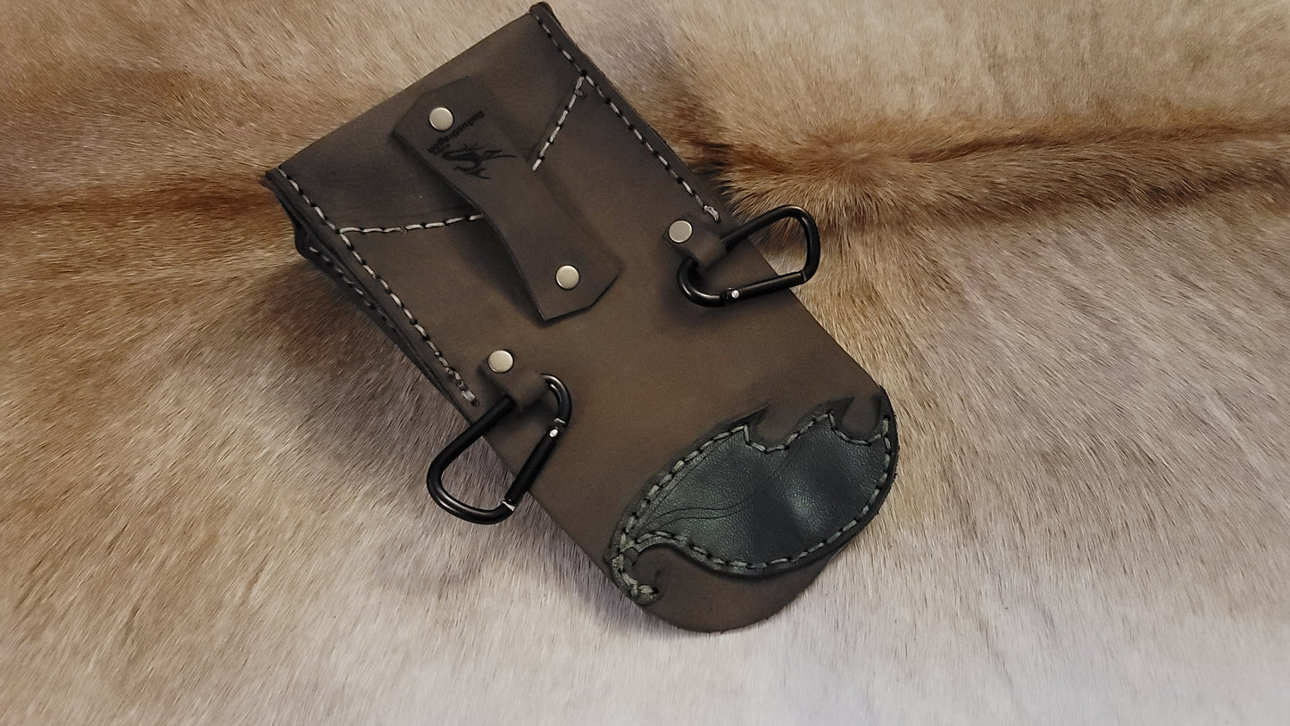 Leather Dragon Wing Adventure Pouch Bag With Closure Cosplay Satchel