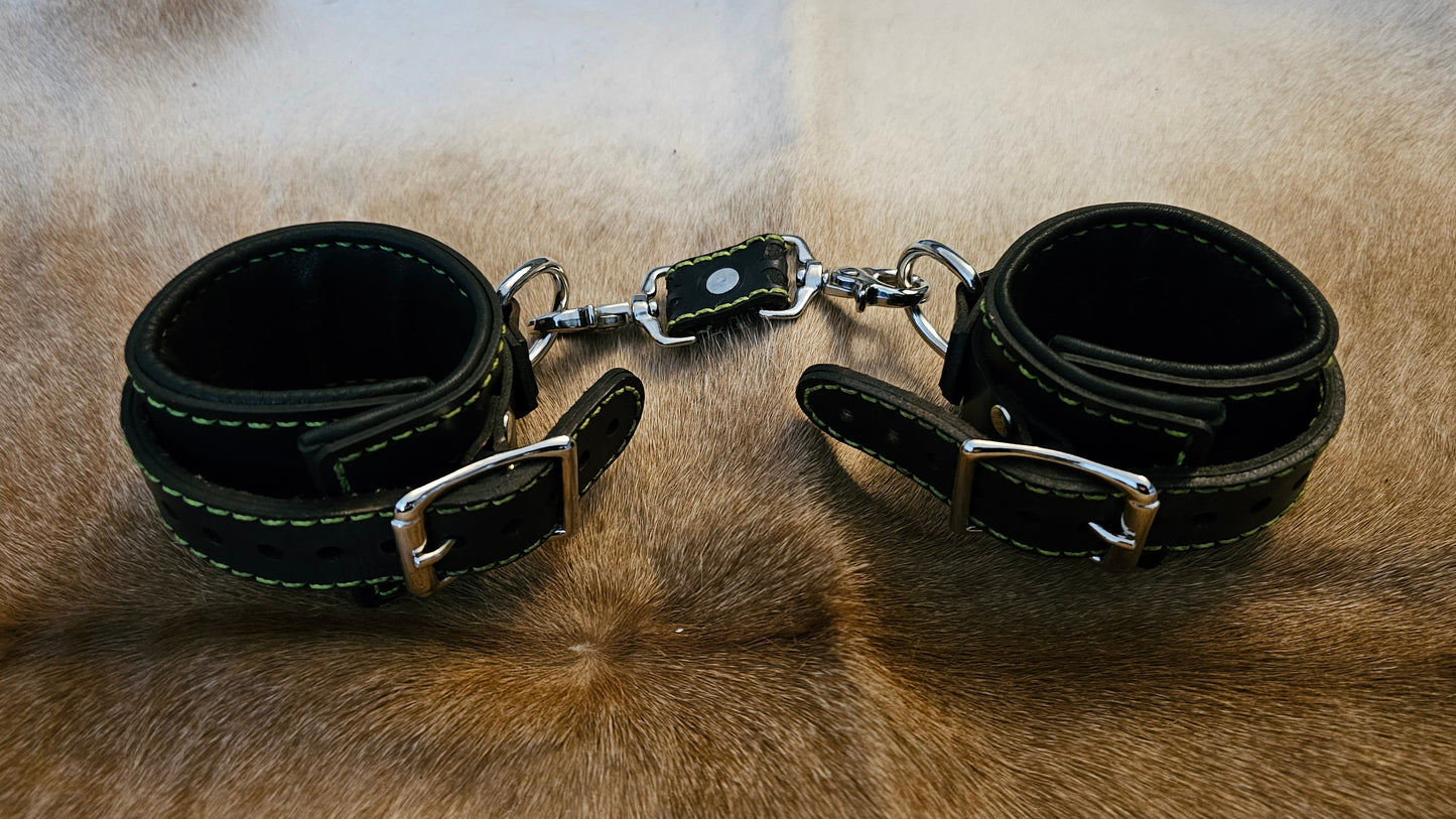 Tough Hide Pilot Light Hand Cuffs