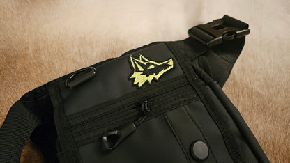 Pre-Order Hip Pouch Bag with Fox Head Patch Embroidery