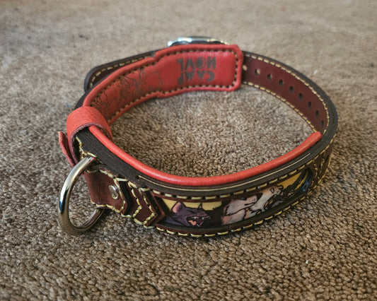 Tough Hide Camp Howl Predator Species Collar Choker