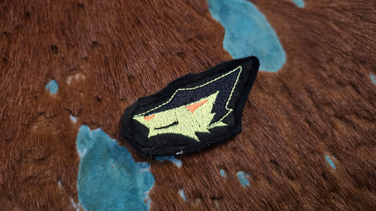 Sergal Head Embroidery Patch with Velcro backing