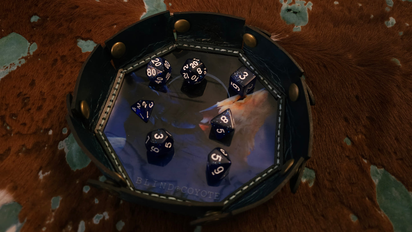 Blind Coyote - 2 Wolves Dice Bowl