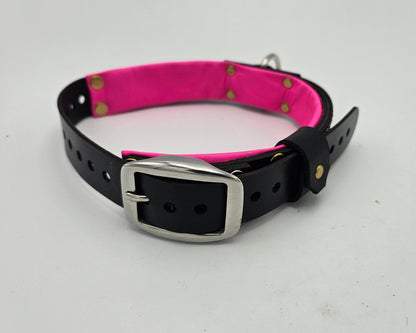 Tough Hide Simple Collar Neon Pink