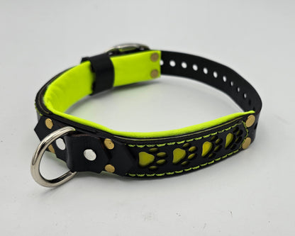 Tough Hide Simple Collar Neon Yellow