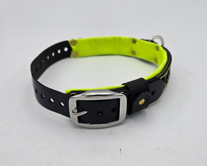 Tough Hide Simple Collar Neon Yellow