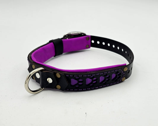 Tough Hide Simple Collar Neon Purple