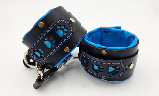 Tough Hide Simple Cuffs Neon Blue