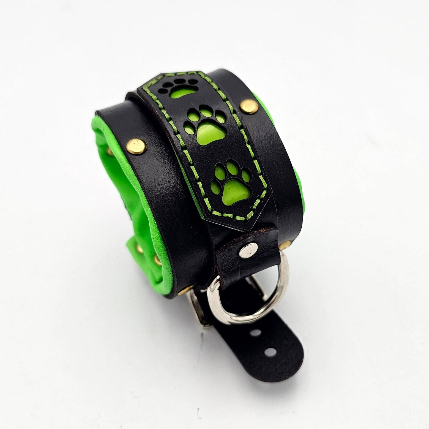 Tough Hide Simple Cuffs Neon Green