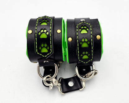 Tough Hide Simple Cuffs Neon Green