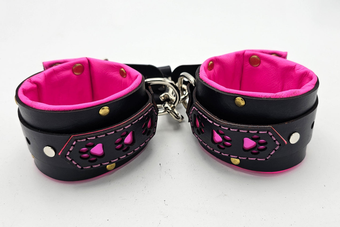 Tough Hide Simple Cuffs Neon Pink