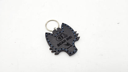 Tough Hide See-Through Windowed Future Wolf NFC Keychain FOB