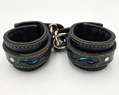 Tough Hide On The Wind Themed Hand Cuffs