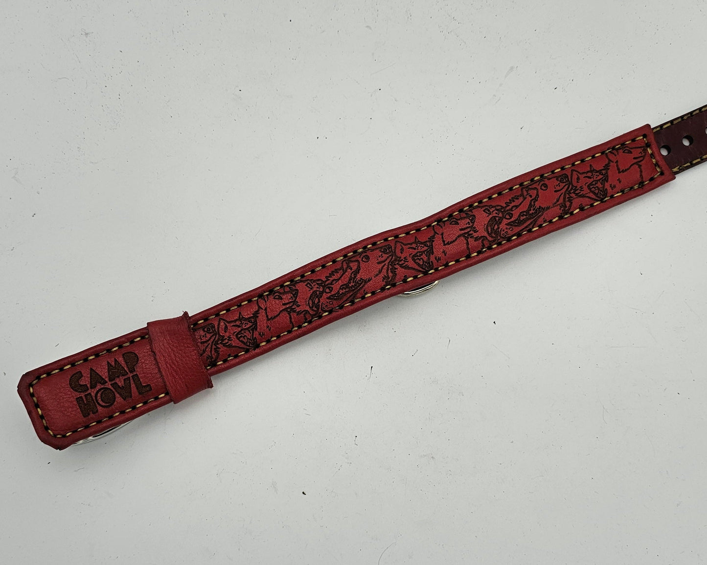 Tough Hide Camp Howl Predator Species Collar Choker