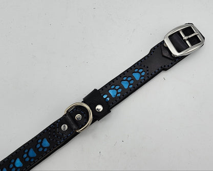 Tough Hide Pawprint Collar Choker