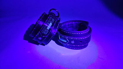 Tough Hide Future Punk UV Reactive Cyber Cuffs