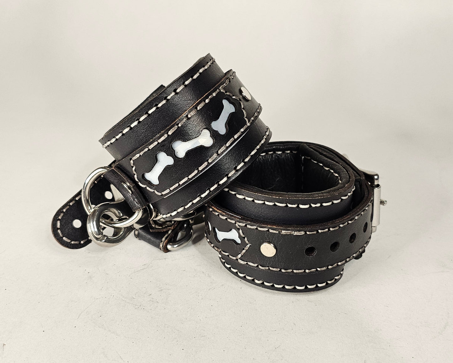Tough Hide Bones Hand Cuffs